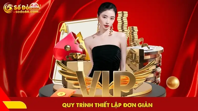 Quy trình thiết lập đơn giản